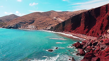 Red beach Santorini, Greece